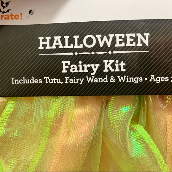 Green and Pink Fairy Halloween Costume Kit - Picture 3 of 5